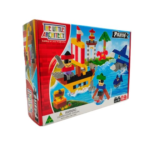 Klocki Little Architect Pirates Box 335 el.