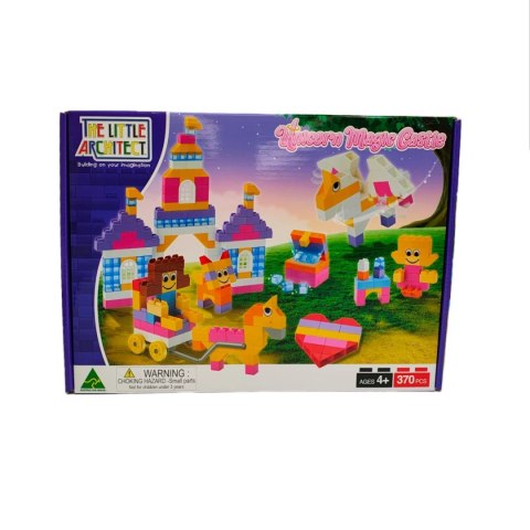 Klocki Little Architect Unicorn Box 370 el.
