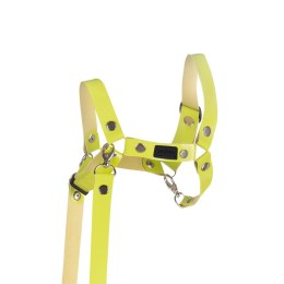 Skippi Kantar dla Hobby Horse - wodze, ekoskóra - jasny zielony