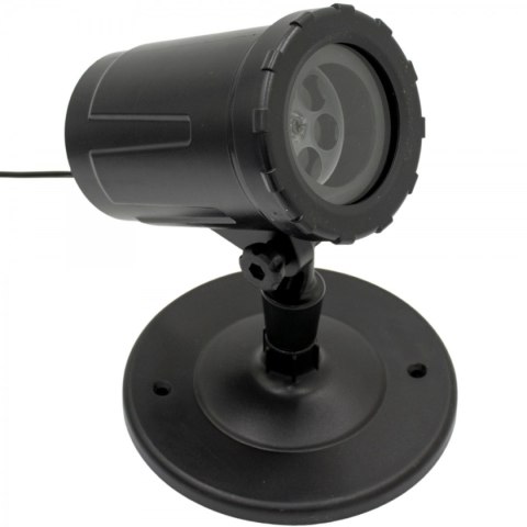 PROJEKTOR RZUTNIK LED PŁATKI ŚNIEGU