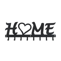 Wieszak ścienny Home czarny