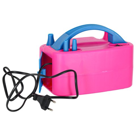 Pompka do balonów elektryczna mocna na 2 balony 2 dysze pompujące