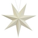 GWIAZDA DEKORACYJNA WISZĄCA PAPIEROWA 75CM BIAŁA