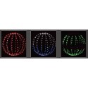 KULA DEKORACYJNA WISZĄCA 224LED RGB 50CM