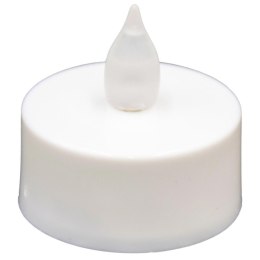 ZESTAW 2 ŚWIECZEK TEA LIGHT LED TIMER BIAŁY