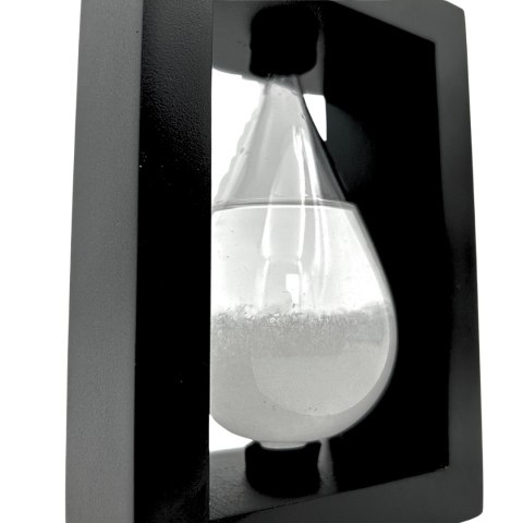 Barometr Burzowy Fitzroya w Oprawie Drewnianej - Kropla Storm Glass - BAW1