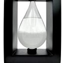 Barometr Burzowy Fitzroya w Oprawie Drewnianej - Kropla Storm Glass - BAW1