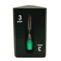Klepsydra 1-3-5 minut trójstronna czarna - STW6
