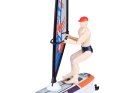 Zdalnie sterowany świecący WINDSURFER pływający na pilota RC0740