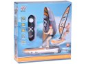 Zdalnie sterowany świecący WINDSURFER pływający na pilota RC0740
