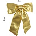 KOKARDA DEKORACYJNA JUMBO 68x80CM ZŁOTA