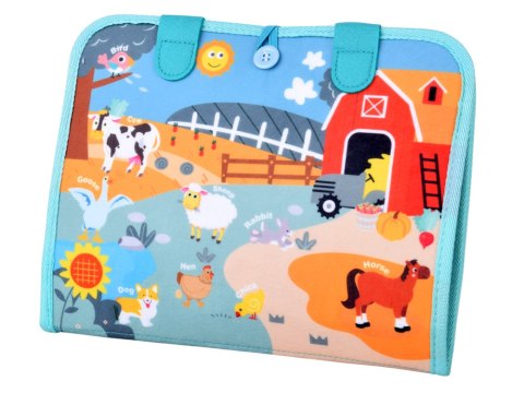 Książka manipulacyjna Montessori - 28 sensorycznych aktywności ZA5943