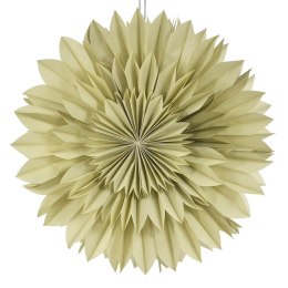 GWIAZDA DEKORACYJNA WISZĄCA PAPIEROWA 3D 50CM ZIELONY