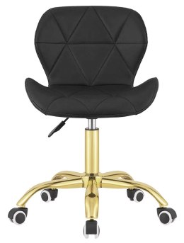 Krzesło obrotowe VASTO OFFICE PU BLACK GOLD