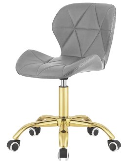 Krzesło obrotowe VASTO OFFICE PU GREY GOLD