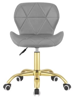 Krzesło obrotowe VASTO OFFICE PU GREY GOLD