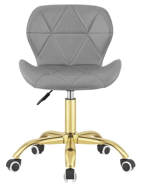 Krzesło obrotowe VASTO OFFICE PU GREY GOLD