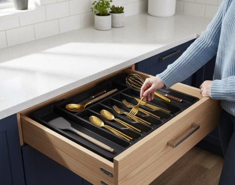 Organizer na sztućce rozsuwany GARFO