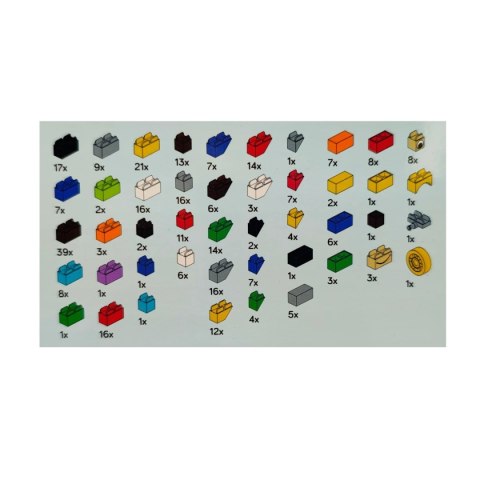 Klocki Little Architect Pirates - 335 el.