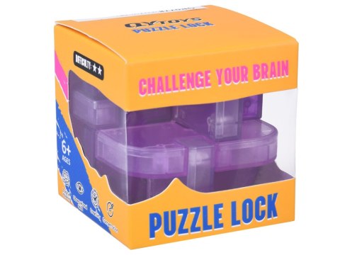 Kostka Puzzle Lock Układanka logiczna Łamigłówka 3D GR0778