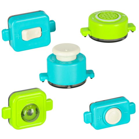 Mały elektryk elektronik zestaw edukacyjny 45 elementów + 12 kart