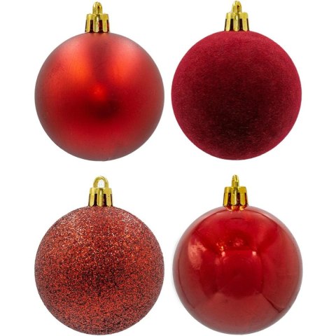 ZESTAW 16 BOMBEK CZERWONY