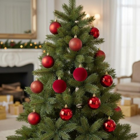 ZESTAW 16 BOMBEK CZERWONY