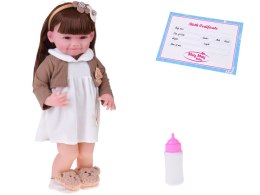 Duża Lalka dziewczynka 55 cm - uroczy wygląd i figlarny uśmiech ZA5830