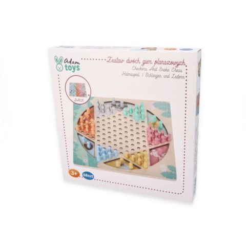 Dwustronna gra logiczna - Halama oraz Węże i drabiny