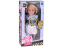 Elegancka Lalka 48 cm z długimi blond włosami - urocza stylizacja ZA5843
