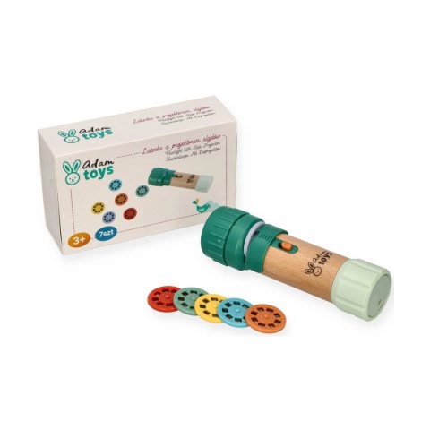 Latarka z projektorem slajdów