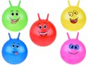Piłka Skoczek Uśmiechnięta Piłka 55 cm do gimnastyki ćwiczeń zabawy ZA5972