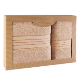 Ręcznik D Bawełna 100% Tiwano Cappuccino (P) 50x90+70x140 kpl.