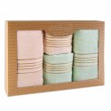 Ręcznik D Bawełna 100% Tiwano Krem + Mięta (P) 2x50x90+2x70x140 kpl.