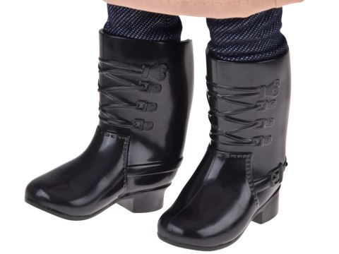 Stylowa lalka Kalinka Jesieniara w eleganckim płaszczyku 36cm ZA5840