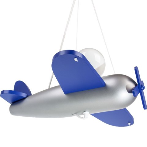 Lampa wisząca Clipper granatowo-srebrny