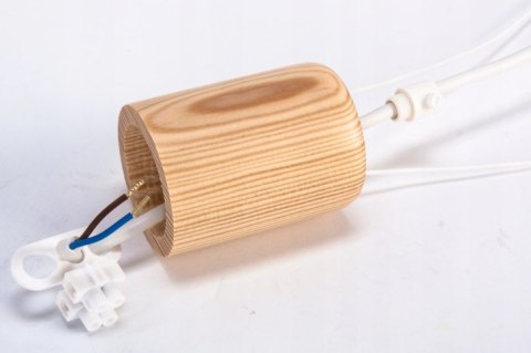 Lampa wisząca Samolot mały czarno-naturalny