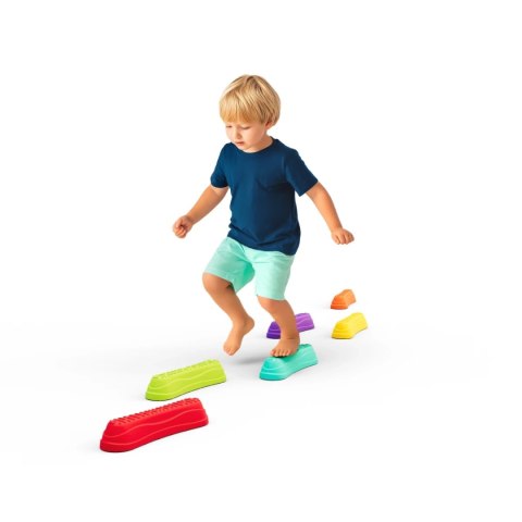 Stopnie sensoryczne Soft Bibi Balance Steps - 6szt.