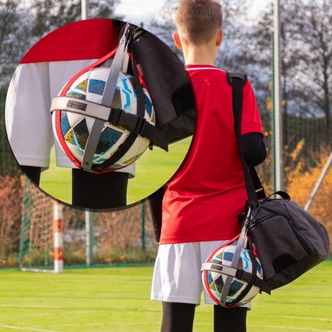 Uchwyt na piłkę Sprintigo - czerwony x szary x czarny