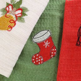 Komplet ręczników kuchennych bawełnianych NILTEKS/6x40x60/CHR026