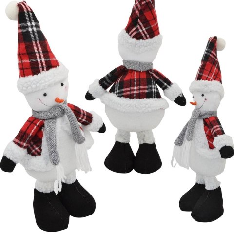 BAŁWANEK DEKORACYJNY 50CM SZARY