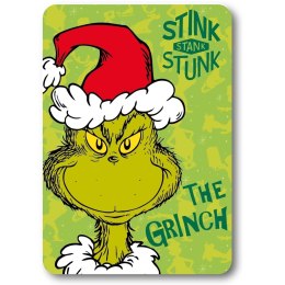 Koc polarowy 100x140 Grinch święta