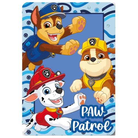 Koc polarowy 100x140 Psi Patrol niebieski 5432