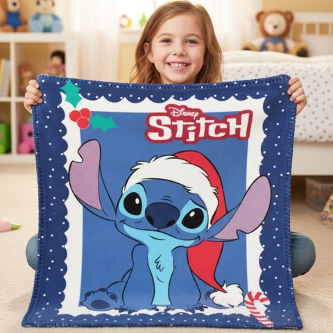 Koc polarowy 100x140 niebieski Stitch 5587