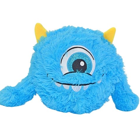 PIŁKA EMOJI 23CM Z RĄCZKAMI NIEBIESKA