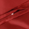 Pościel satyna bawełniana CZERWIEŃ 029/220x200