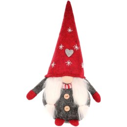 SKRZAT KRASNAL GNOM ŚWIĄTECZNY 14x12x30CM