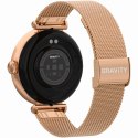 Smartwatch Gravity Różowe Złoto Różowy 2 Paski GT26-1