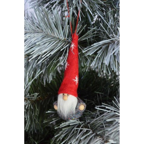 ZAWIESZKA BOMBKA SKRZAT CZERWONY 11CM