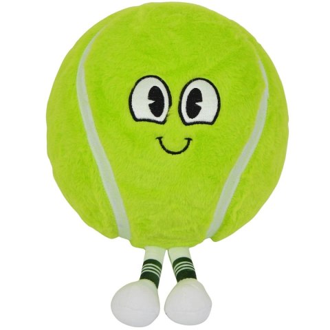 PIŁKA EMOJI 23CM Z NÓŻKAMI PIŁKA TENISOWA ZIELONA